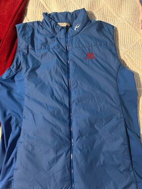 Men’s Blue Insulated Golf Vest